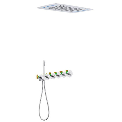 Душевая система Timo Saona SX-2319/00SM скрытого монтажа с термостатом, хром