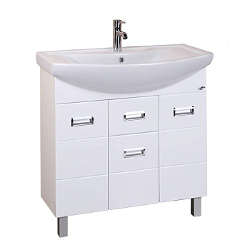 Тумба Onika Балтика 80 напольная, белая (ум. Балтика 80)