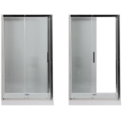 Душевой уголок Aquanet Delta NPE1131 120x80, прозрачное стекло