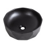 Раковина накладная керамическая черная BB1409H301