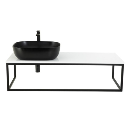 Консоль металлическая под накладные раковины BelBagno EK-140-ST