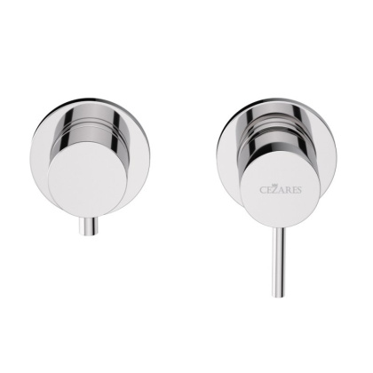 LEAF-VDIM3-L-GM Встраиваемый однорычажный смеситель на 3 выхода, исполнение Gunmetal PVD LEAF-VDIM3-L-GM Встраиваемый однорычажный смеситель на 3 выхода, исполнение Gunmetal PVD
