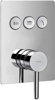Смеситель для душа скрытого монтажа OMNIRES YGoClick Y1237GCCR (хром) Смеситель для душа скрытого монтажа OMNIRES YGoClick Y1237GCCR (хром)