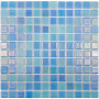 Стеклянная мозаика MIX BLUE 551/552, Shell
