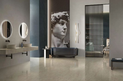 Ковер VT\B564\SG5918R Давид 2 серый (119,5см*238,5см*11мм) (1шт/2,85) матовый, м2