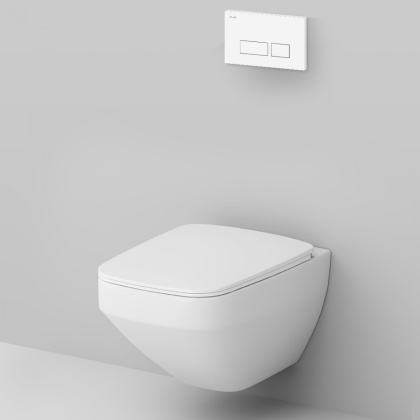 IS47001.50A1700 Инсталляция с клавишей Pro S белый с подвесным унитазом Inspire V2.0 FlashClean с сид м/л