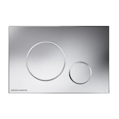 Кнопка управления для скрытых систем инсталляции, xром-глянец (круглая) Kerama Marazzi FPR.A.CR