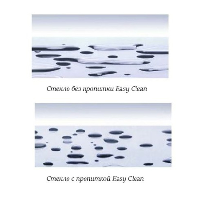 Боковое стекло Creto Astra 700 мм, стекло прозрачное профиль черный, 121-SP-700-C-B-6