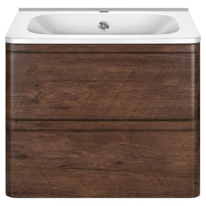 База под раковину Vico 600 подвесная, 2 выкатных ящика soft close, R.Wood