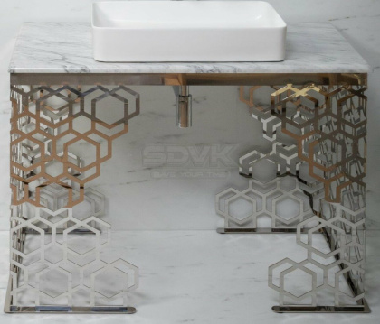 Консоль AURA Хром 891-CR Boheme