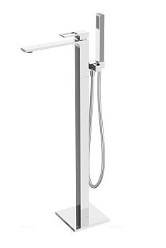 LUCE Напольный смеситель для ванны, хром LUC-FMT-CRM