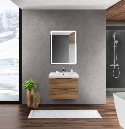 Тумба с раковиной подвесная BelBagno MARINO-CER 70 Bianco Lucido , раковина белая Тумба с раковиной подвесная BelBagno MARINO-CER 70 Bianco Lucido , раковина белая