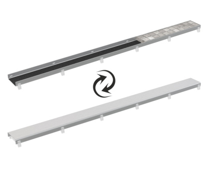 Двусторонная рештка DOUBLE (цельная решетка или для вкладки плитки)