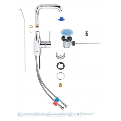 Смеситель для раковины Grohe Essence New 32628001 хром