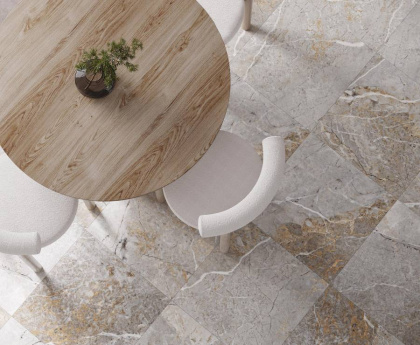 Керамогранит K27_10 Fantastico grey granito (60смх60смх9мм) (4шт_1,44м2) Матовый, м2