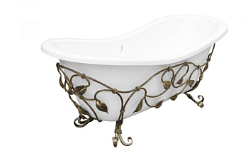Кованая подставка для ванны "Бостон" В (патина) Кованая подставка для ванны "Бостон" В (патина)