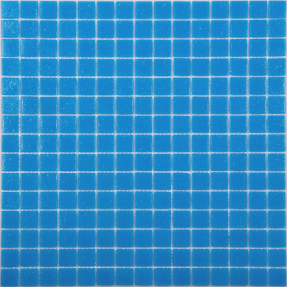 Мозаика AB02 стекло т.голубой (бумага) (20*20*4) 327*327