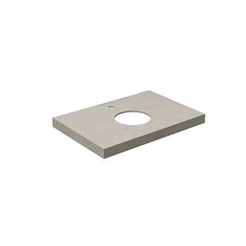 Столешница из керамогранита Про Чементо 70x48, бежевая матовая, CN70.DD506920R Столешница из керамогранита Про Чементо 70x48, бежевая матовая, CN70.DD506920R
