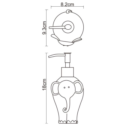 Lippe K-8199 Дозатор для жидкого мыла