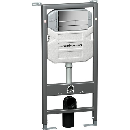 Сет 4 в 1 Инсталляция с кнопкой+унитаз+шумоизоляция