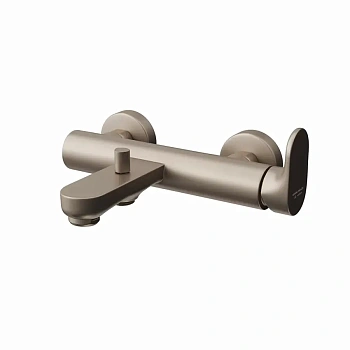 Смеситель для ванны OLE настенный, золотой атласный