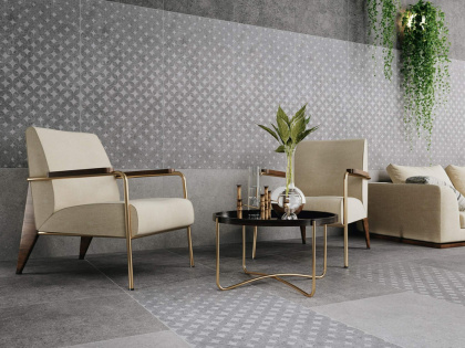 Керамогранит DL590100R Фондамента серый обрезной 119.5*238.5*11 (1шт\2.85м2), м2