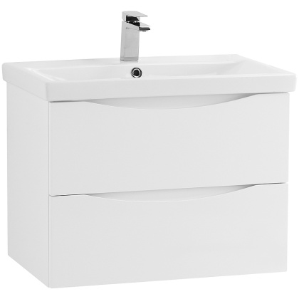 Тумба с раковиной подвесная BelBagno MARINO-CER 60 Bianco Lucido , раковина белая Тумба с раковиной подвесная BelBagno MARINO-CER 60 Bianco Lucido , раковина белая