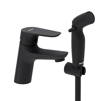 770300300 Jupiter, Смеситель для умывальника без дк с гигиеническим душем