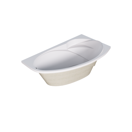 Акриловая ванна 1Marka Direct 170х100 R 01дир1710п