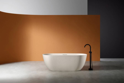 Ванна из литьевого мрамора Abber Frankfurt 170х75 AM9941MBE Ванна из литьевого мрамора Abber Frankfurt 170х75 AM9941MBE