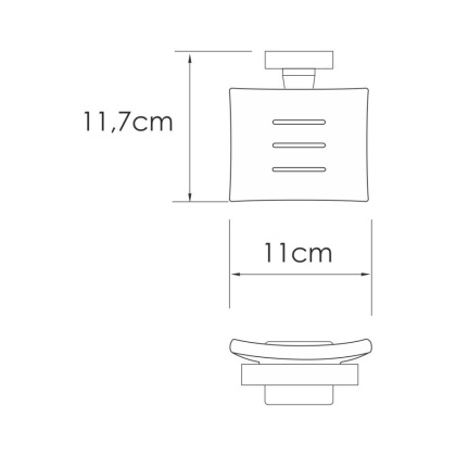 Rhin K-8729 Мыльница