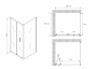 Душевой уголок ABBER Sonnenstrand AG07100-S70