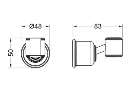 Держатель ручного душа AQUATEK AQ2407CR КЛАССИК