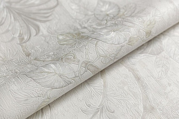 Обои виниловые Оранжерея мотив, белый