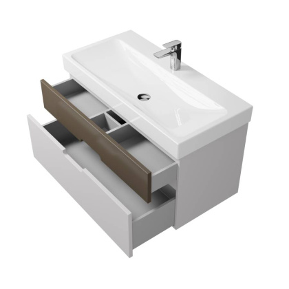 Тумба под раковину Creto Malibu Capuchino Soft 100