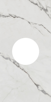 Декор Коррер наборный белый глянцевый 30x60x0,9