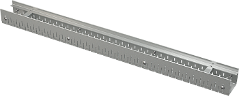 Дренажный желоб 75 мм регулируемый, оцинкованная сталь