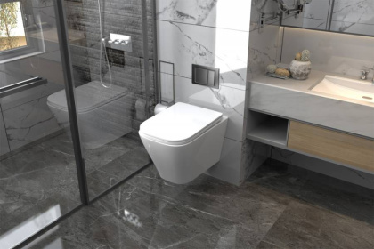 Подвесной унитаз Abber Rechteck AC1200