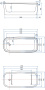 Акриловая ванна Allen Brau Infinity 3 170x78 2.21003.20 белый глянец Акриловая ванна Allen Brau Infinity 3 170x78 2.21003.20 белый глянец
