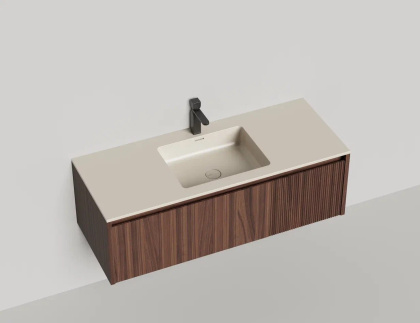 Подвесная тумба Domino 1200, шпон, Onda Plus