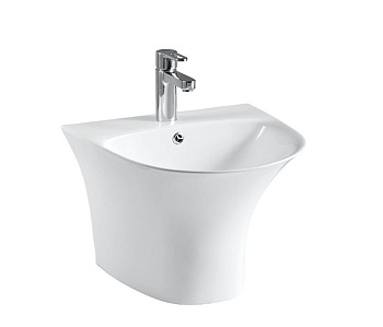 Раковина Orange B07-475w подвесная, белый