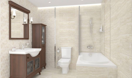 Керамогранит Echo бежевый 40х40 (11шт_1,76м2), м2