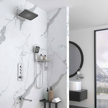 Душевой комплект VSFW-433TI4RCH встраиваемый, термостатический, трехрежимный, хром