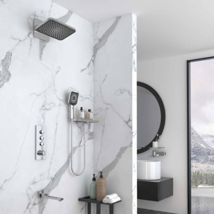 Душевой комплект VSFW-433TI4RCH встраиваемый, термостатический, трехрежимный, хром