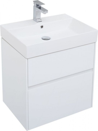 Тумба под раковину Aquanet Бруклин 60 белый Тумба под раковину Aquanet Бруклин 60 белый