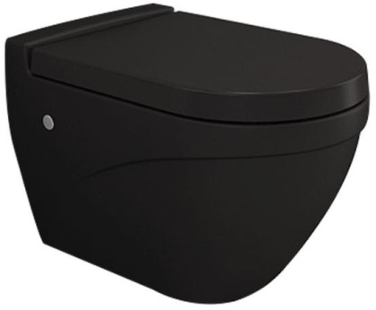 Чаша унитаза подвесного Bocchi Taormina Arch 1012-004-0129 черная матовая