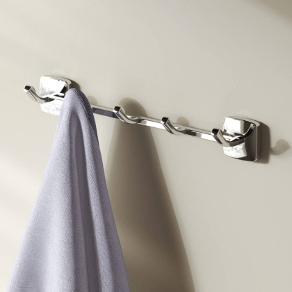 Набор аксессуаров для зоны красоты и туалета, хром, AK90D1806W