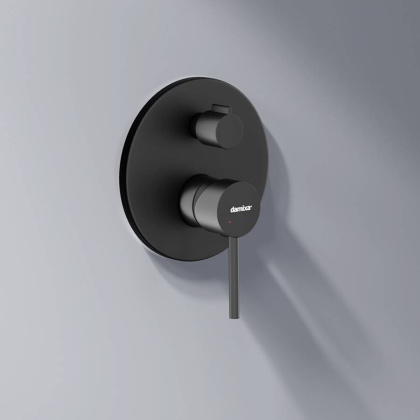 936510300 Scandinavian Pure встраиваемая душевая система  с ванно-душевым смесителем и изливом, чёрн