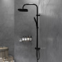 978200300 Origin Evo, душ. система: верхний душ 220мм, ручн.душ 120мм, 3 режима, штанга 1010мм, Черн