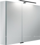 Зеркальный шкаф для ванной комнаты  SANCOS Hilton 1000x148х740 мм, с LED подсветкой, арт.Z1000